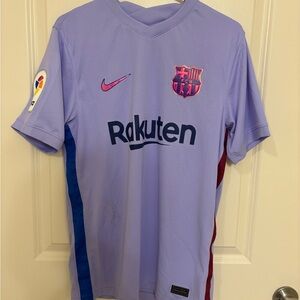 Nike Barcelona 21/22 Ansu Fati #10 Away Soccer Jersey Size S